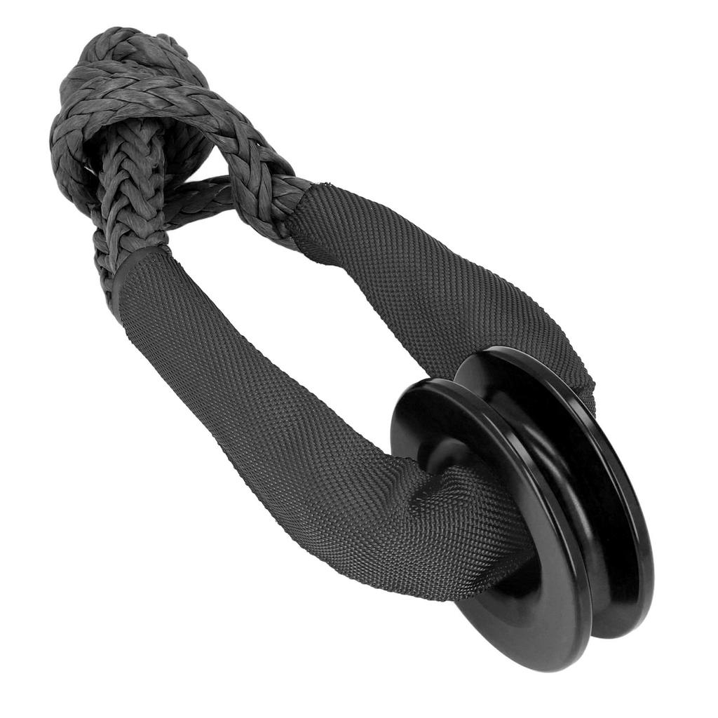 Recovery Kit Synthetic Soft Shackle Rope Aluminium Alloy Snatch for ATV UTV SUV Truck