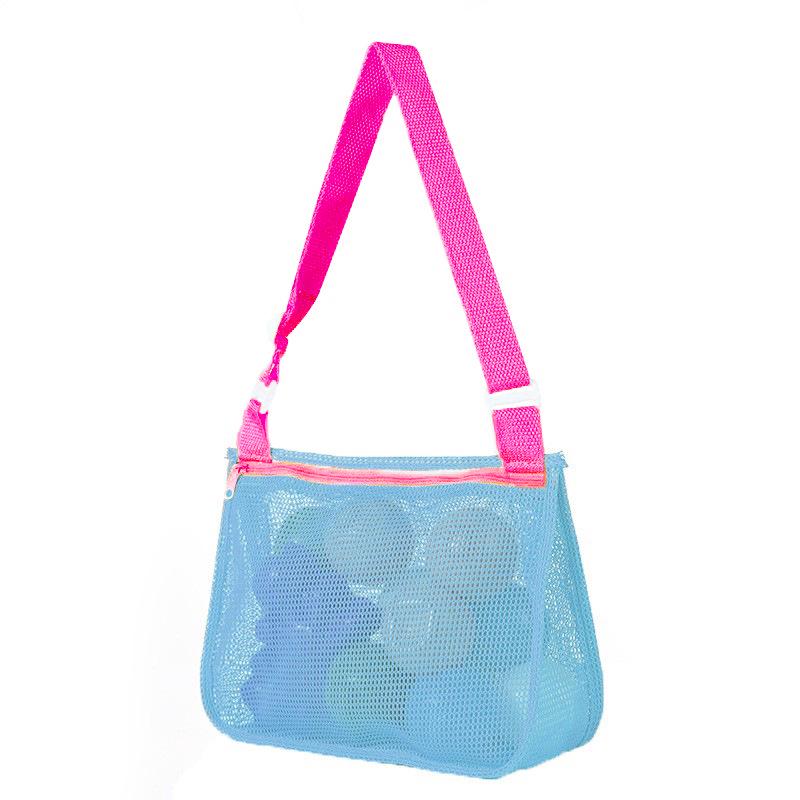 Kids' Travel Beach Toy Mesh Storage Shoulder Bag