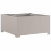 Fire Pit Brown 80 x 80 x 40 cm Weatherproof Steel