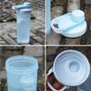 16.9oz/500ml портативный шейкер для протеина, герметичная пластиковая бутылка для воды без BPA для фитнеса, активного отдыха, молочный коктейль