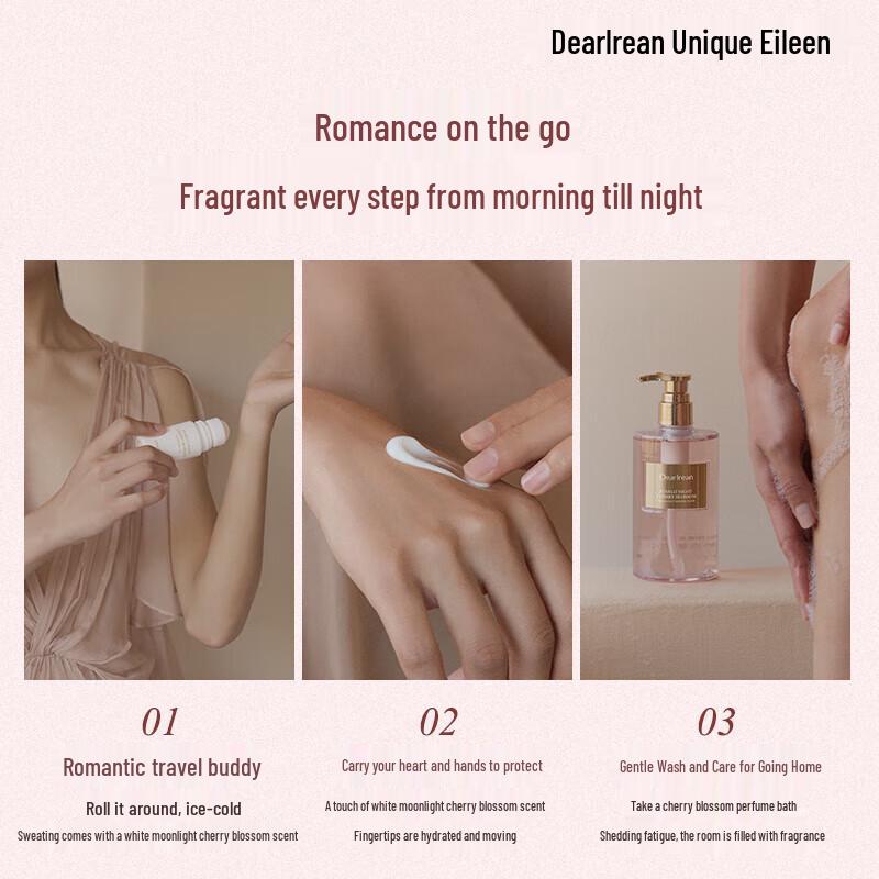 Dear Irean Night Cherry Blossom Fragrance Body Care Gift Set