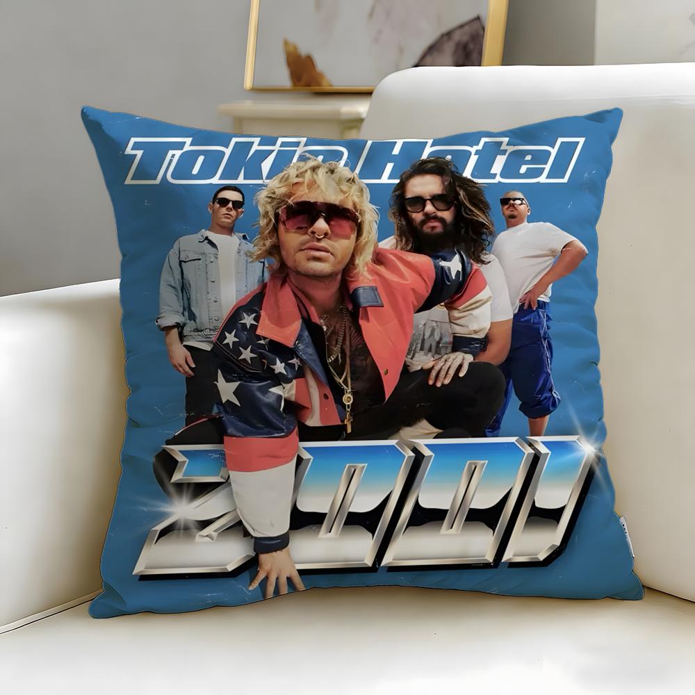 Классическая наволочка Tokio Hotel – Мягкая и легко стирающаяся – Универсальная для дивана, кровати, путешествий и офиса