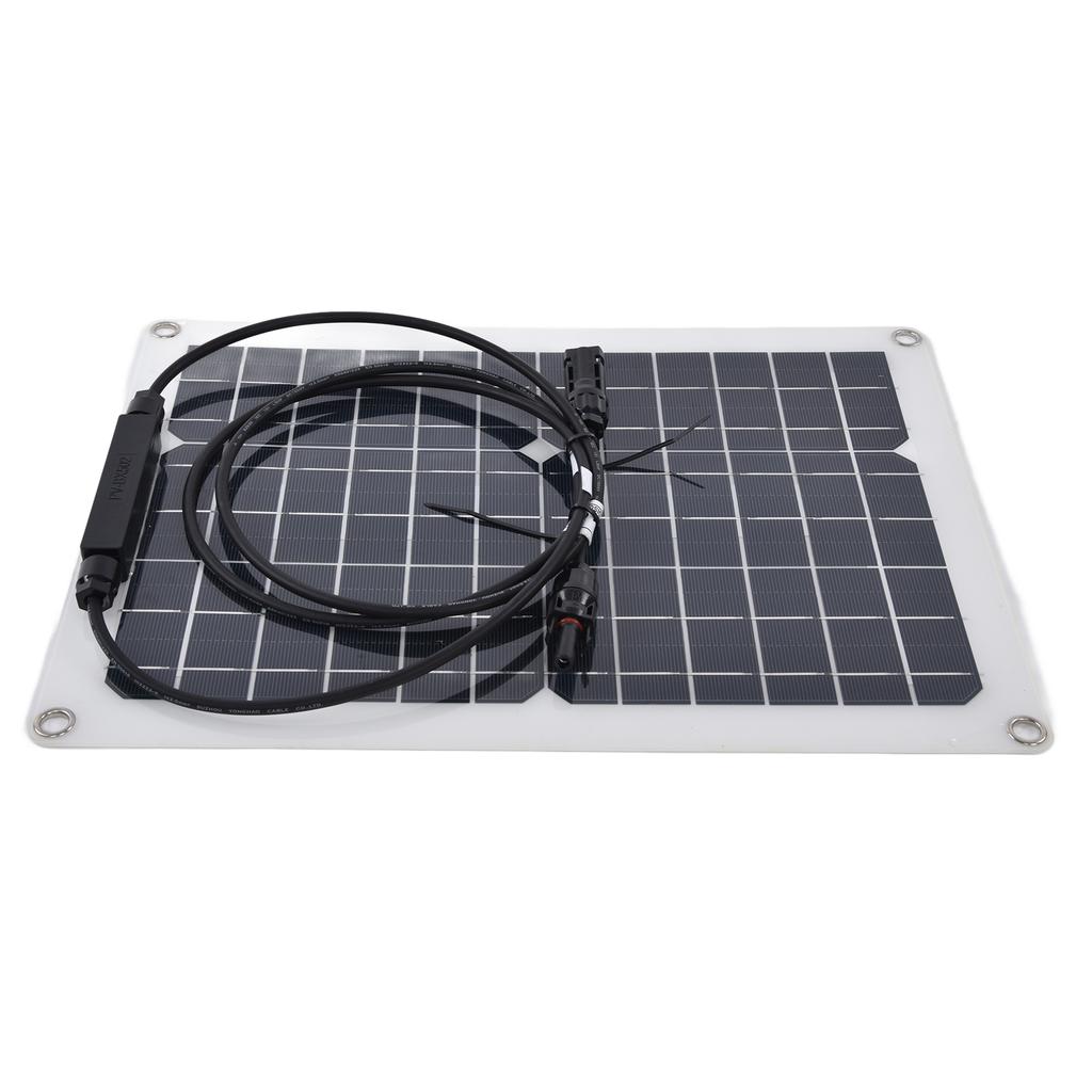 Solar Panel High Conversion Efficiency 15W 40A Low Light Efficiency Light High Stability Battery