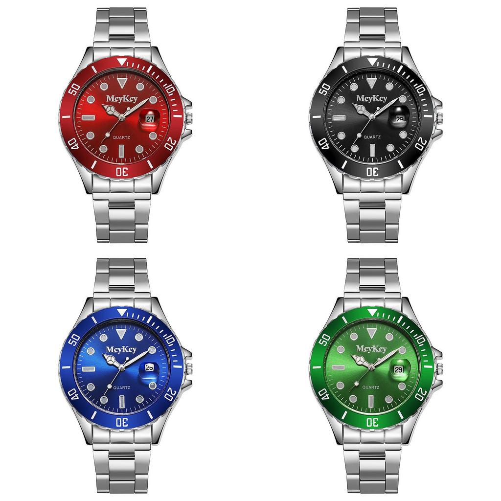 Mens Business Quartz Wristwatch With Mineral Glass And Simple Dial For Office Use