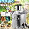 50/35/22/11L Distiller Alambic Moonshine Alcohol Stainless Still Copper DIY Home Brew Water Wine Essential Oil Brewing