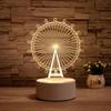 2022 Acrylic 3D Led Cordless Sleeping Kid Bedroom Small Led Lamp Base Night Light With