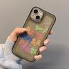 Персонализированный текст подходит для чехла для мобильного телефона iphone16promax прозрачный apple 15 противоударный 14pro/13/12/11