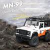 1/12 RC Car 2.4G 4WD RTR MN99 Big Foot Off-road Crawler Military Remote Control Truck Vehicle RTR Model Toys For Kids