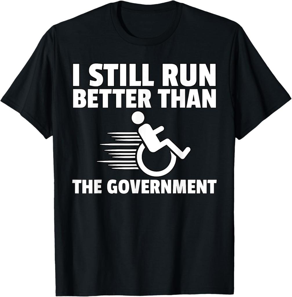 Wheelchair Disability Gift Funny Handicap Gift Unisex T-Shirt