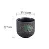 Japanese Teacup Black Ceramic Cup Coffee Cup Gifts Home Water Cup Aromatherapy Cup