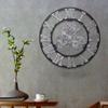 3D ретро шестеренчатые настенные часы, бесшумные, большие, для гостиной, домашний декор, часы в промышленном стиле