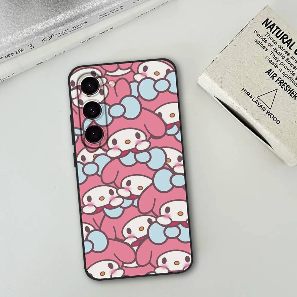 Милый Мультяшный Чехол-Телефон M-Melody Для Samsung Galaxy S21 S22 S23 S24ULTRA S25ULTRA FE Ultra Plus5G A52S S26 Мягкий Чехол