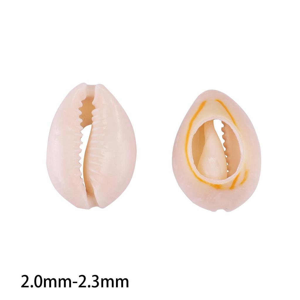 20 шт. натуральный цвет бусины-ракушки для украшения дома DIY серьги браслет аксессуары для изготовления ювелирных изделий