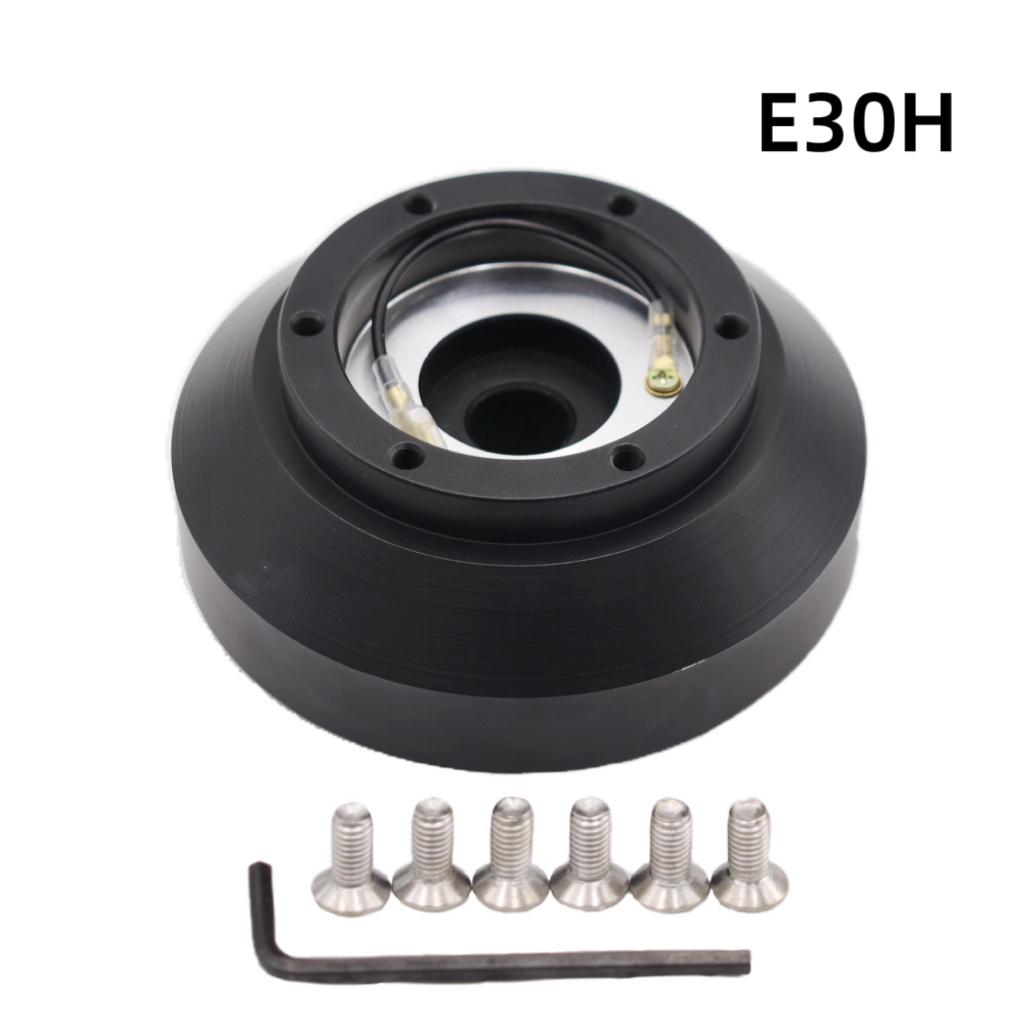 Racing Steering Wheel Short Hub Adapter Kit For BMW E30 3-/5-SERIES 318 325 528 M3 M5 84-90 HUB-KE30H