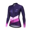 Raphce Women Cycling Jersey Long Sleeved Bike Tops Shirts for Women Biking Clothing Breathable MTB Cycle Jerseys with 3 Pockets