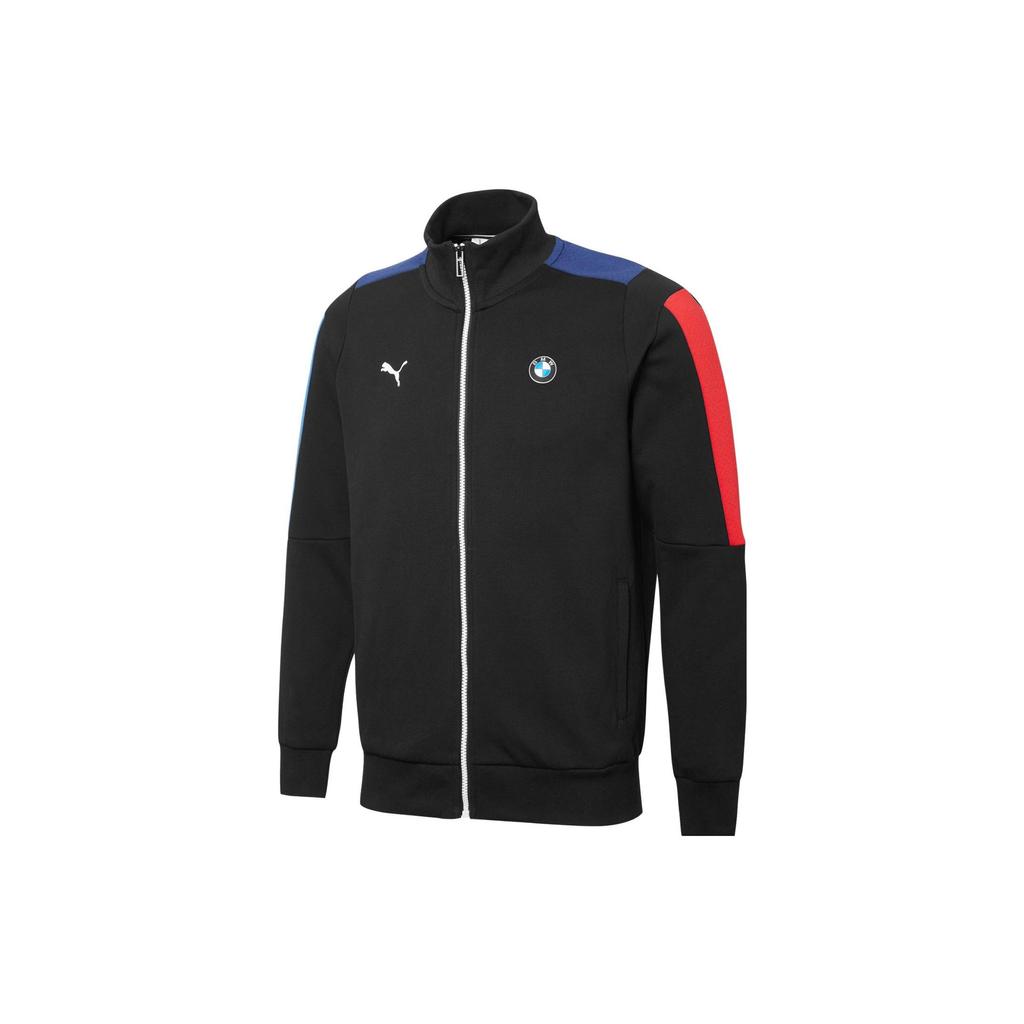 Puma Куртка BMW Motorsport Colorblock Racing с воротником-стойкой Мужские куртки черные 599506-01