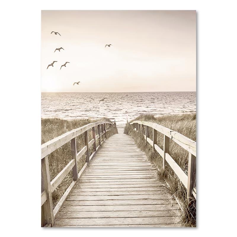 Скандинавский бежевый цветок, трава, холст, картина, пейзаж, картина, минималистичный настенный художественный постер, пейзажный принт, современный декор для дома, комнаты