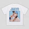 Kpop girl group Jihyo graphic unisex Cotton shirt Summer New Unisexs Yk Korean style fashion oversize Tshirt fan gift