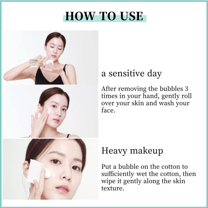 Rejuran Derma Healer пузырьковая очищающая вода 150 мл