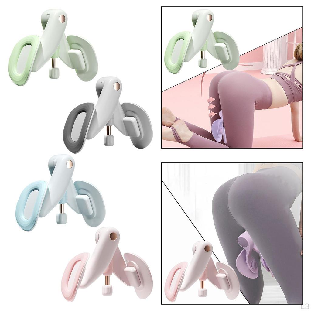 Hip Trainer Adjustable Resistance Exercise Equipment, Strength Training Clip Thigh Master Pelvic