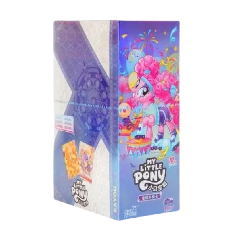 New My Little Pony Collectible Card Series Authentic Friendship Forever Cards Moonlit 11 Anime Merchandise Children's Gift