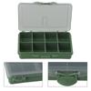 Коробка для рыбалки Ящик для карпа Отделения для рыбалки Зеленый ПП
