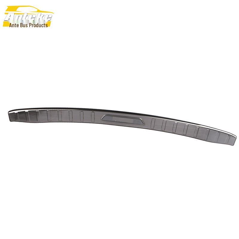 MKX Rear Guard Plate Sequins - Stainless Steel Tailgate Trunk Protection Pedal Decorative Sticker Accessory