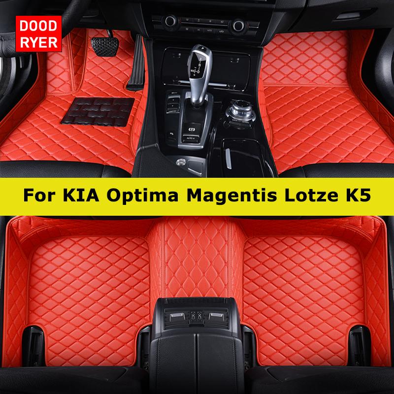 DOODRYER Custom Car Коврики для KIA Optima Magentis Lotze K5 Автоковры для ног Coche Аксессуары