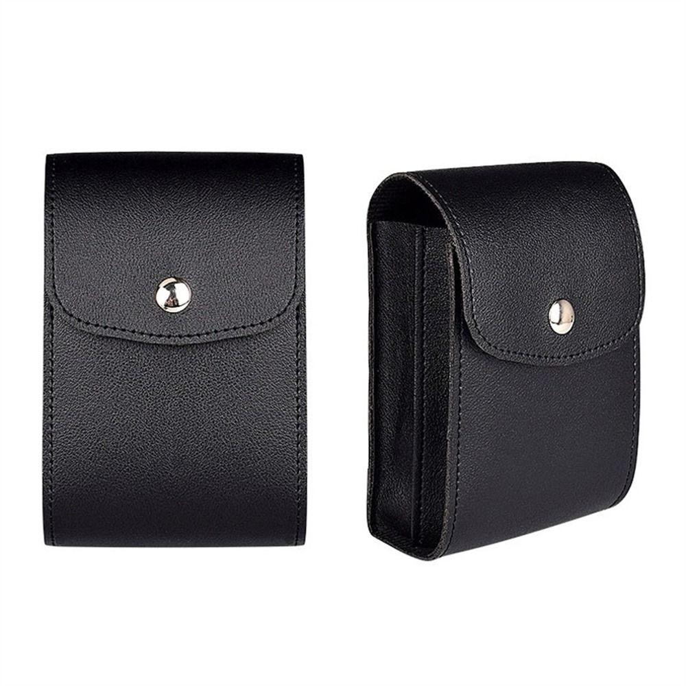 PU Leather Data Cable Bag Portable Mouse Storage Bag Digital Storage Bag U-Disk