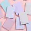 Memo Pad Horizontal Lines Multicolor Sticky Note Decal Scrapbooking DIY Notepad Diary Stationery Office School Supplies