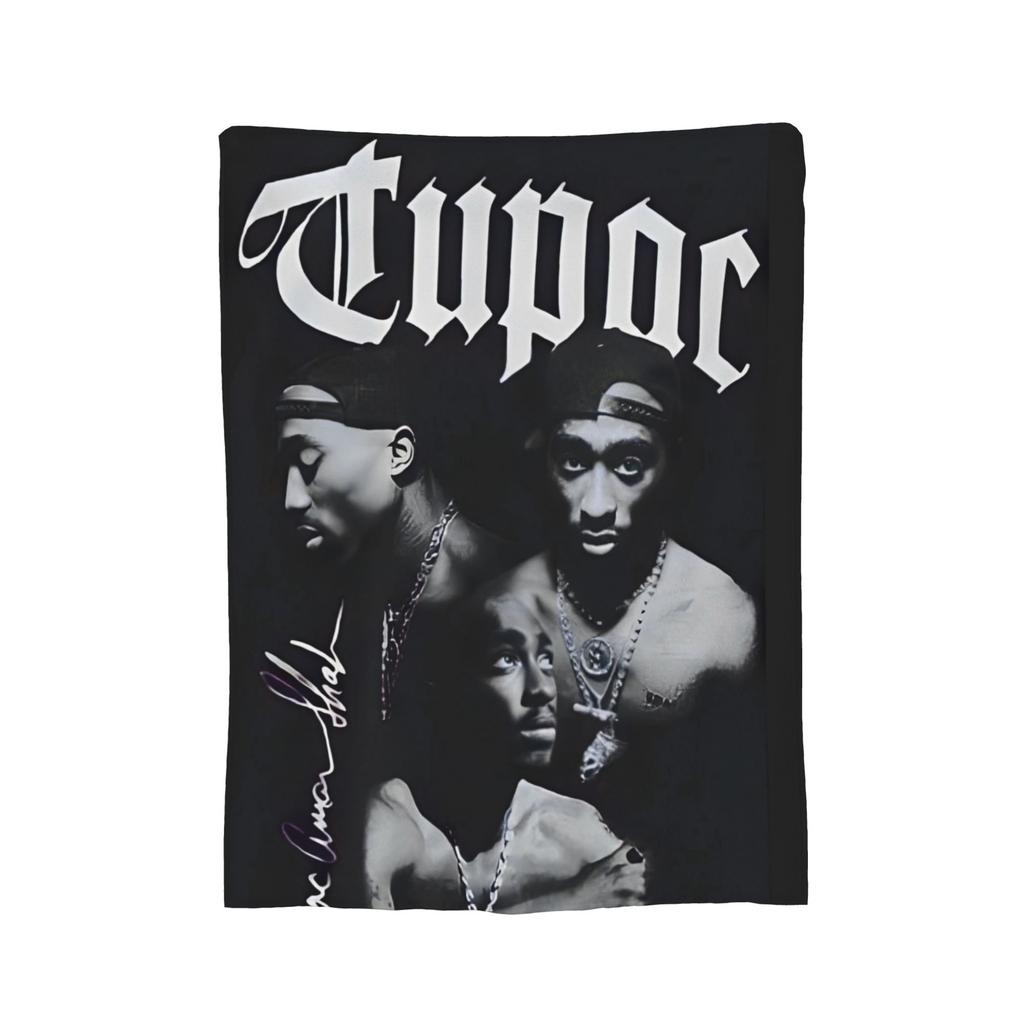 Poetic Justice Flannel Blankets Tupac 2pac Hip Hop Singer Fashion Throw Blanket for Home Rug Piece,
