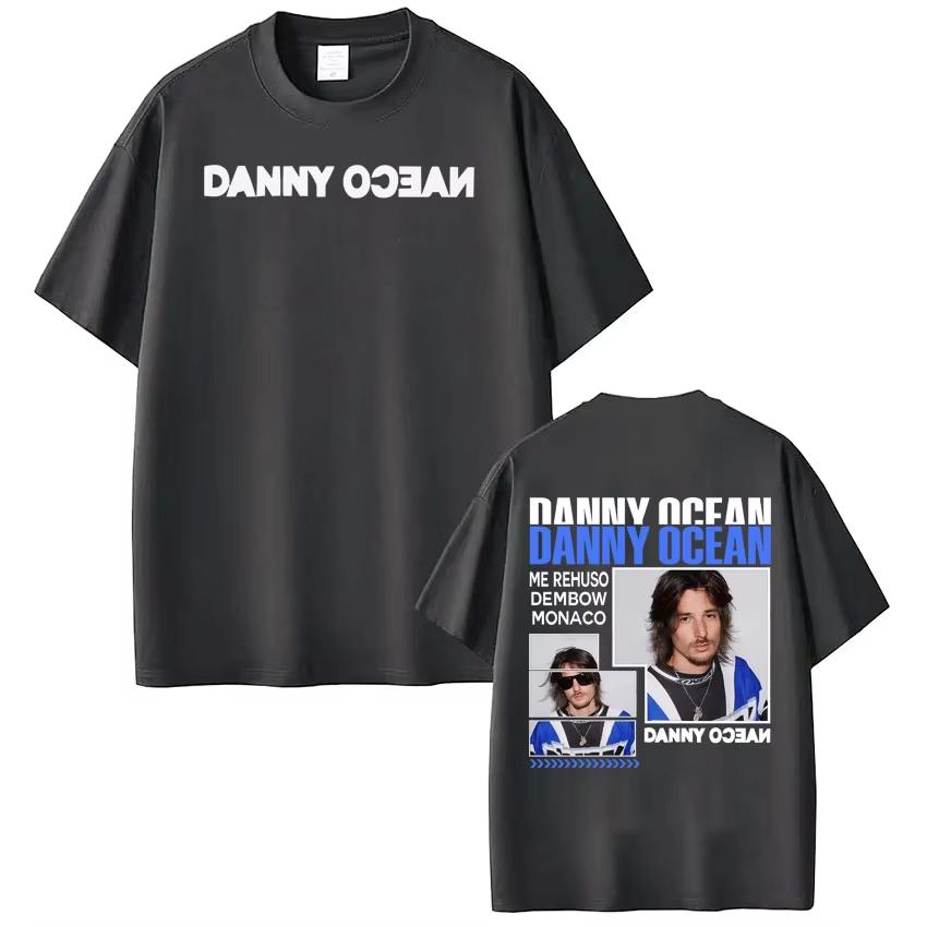 Rapper Danny Ocean Album 2026 Tour Graphic Tshirt Men Women Hiphop Tshirt Summer pure Cotton Gothic Punk Casual Streetwear