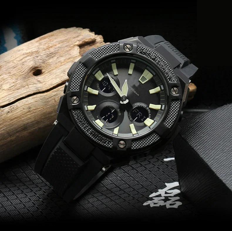 Силиконовый ремешок для часов Casio GST210 GST-W110/S130/B100/S100G/S110/410, высококачественный ремешок для наручных часов