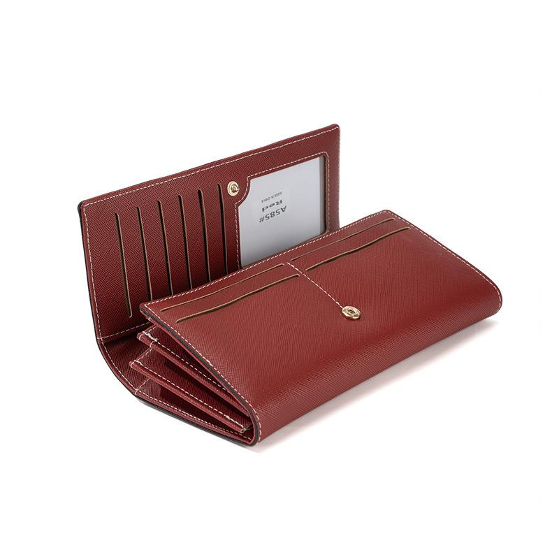 Medium and Long Wallets with Large Banknotes and Clutch Bag