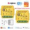 Tuya WiFi Zigbee3.0 Умный модуль переключателя штор Контроллер двигателя рулонных штор Переключатель Приложение Smart Life Работает с Alexa Google
