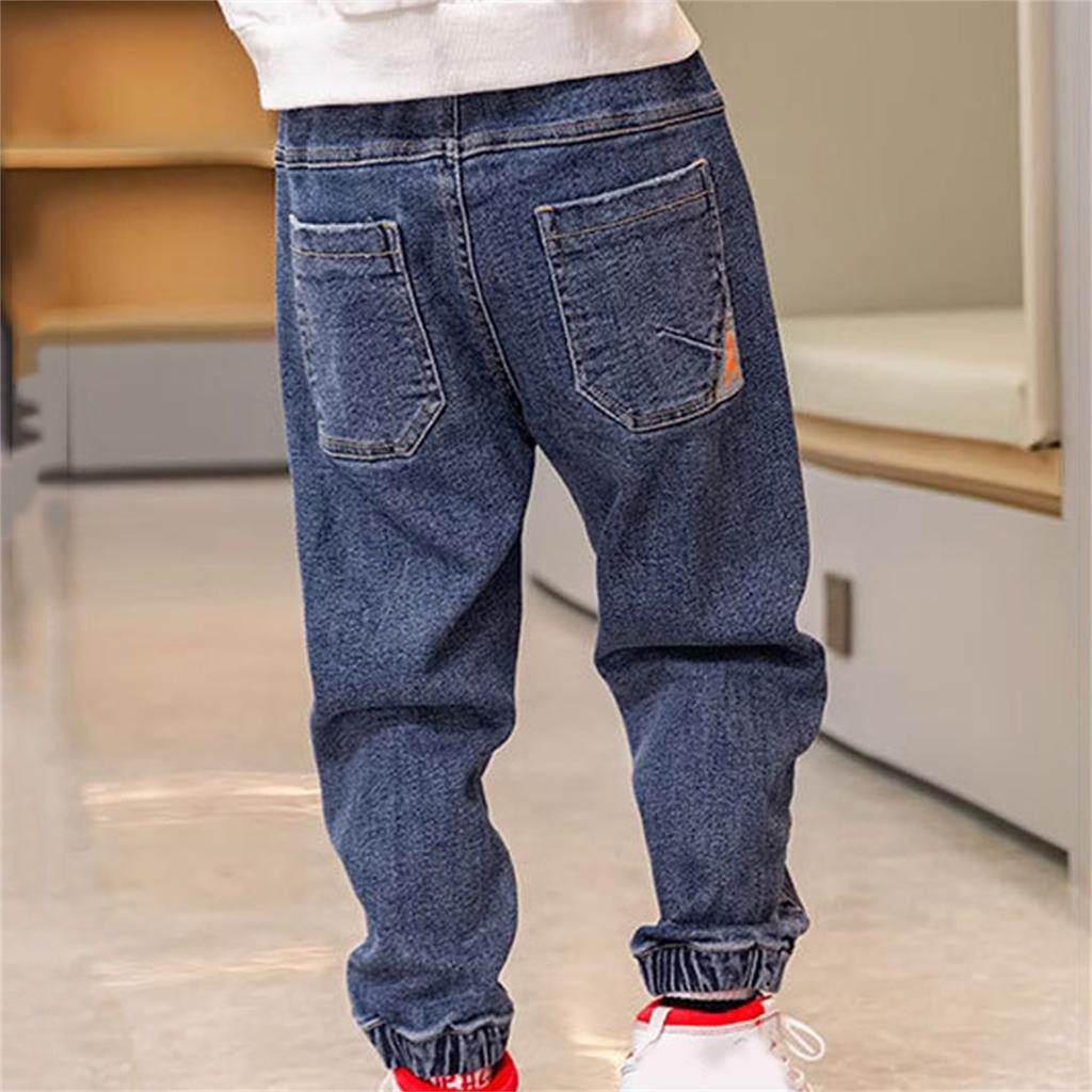 Повседневные джинсовые брюки для девочек. Детские повседневные свободные джинсы для девочек. Мешковатые джинсовые брюки с высокой талией.