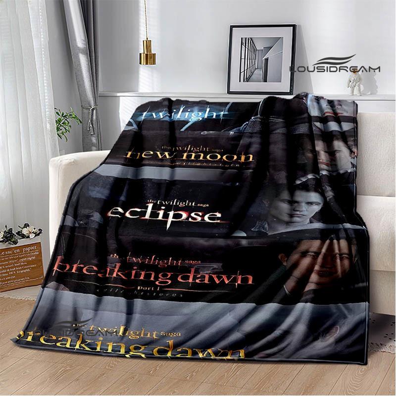 The Twilight Saga printed blankets picnic blanket Warm Flannel blankets Soft and comfortable blanket bed linings Birthday Gift
