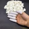 200pc Disposable Latex White Finger Cots, Thick, Dust-Free, Anti Slip, Wear-Resistant, Beauty And Nail Protection Finger Cots