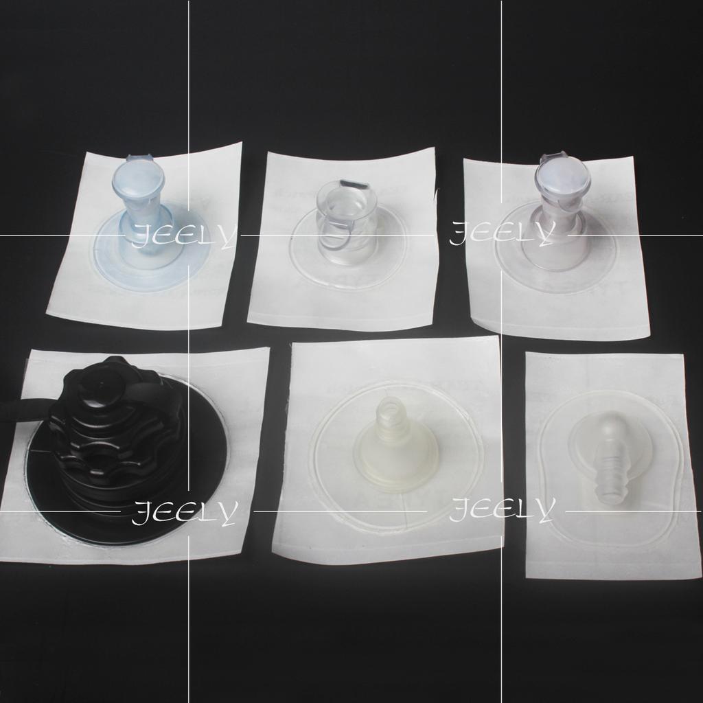 4pcs/lot All Models TPU&PVC Material Kitesurfing Kite Inflate Valve With Self Stick Adhesive MPU Glue