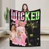 Wicked  Warm Soft Blanket  Kids Plush Bedding Throws Funny Bedroom Flannel Bedspread Sofa Bed Cover