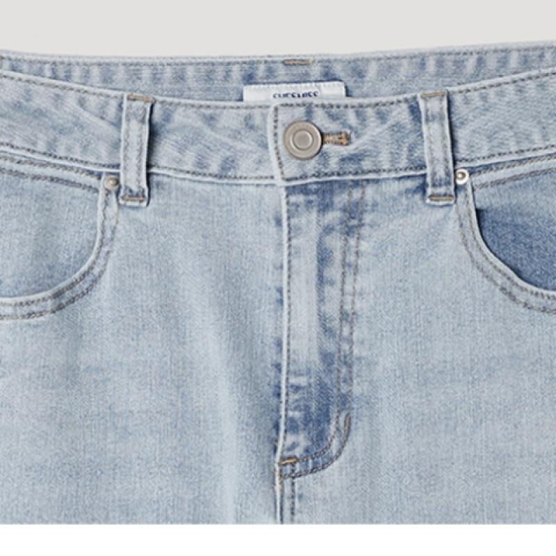 [ShS S misS] базовые широкие джинсовые брюки SSmlp22080 LL