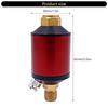Advanced High Efficiency Air Line Water Separator Filter For Pneumatic Systems Moisture Particle Removal 1/4" Connection