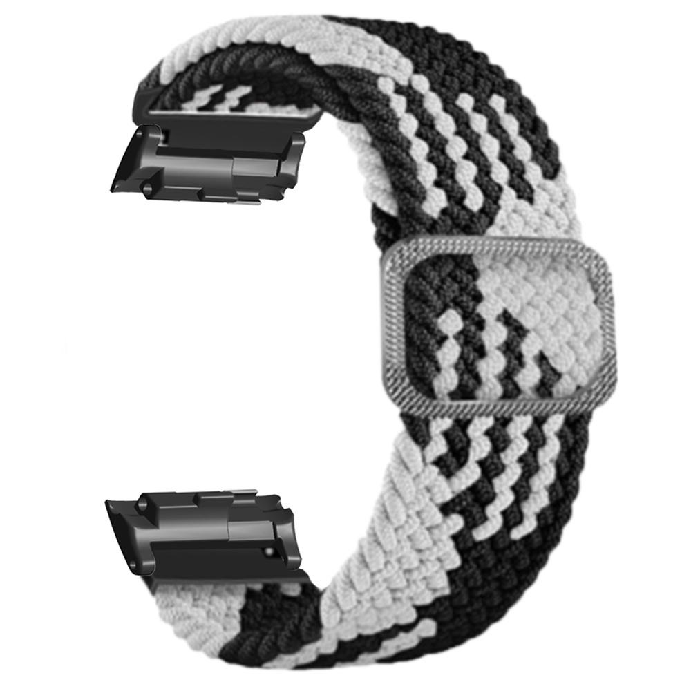 X-shape Rhinestone Decor Alloy Watch Band Wrist Strap for Fitbit Alta HR