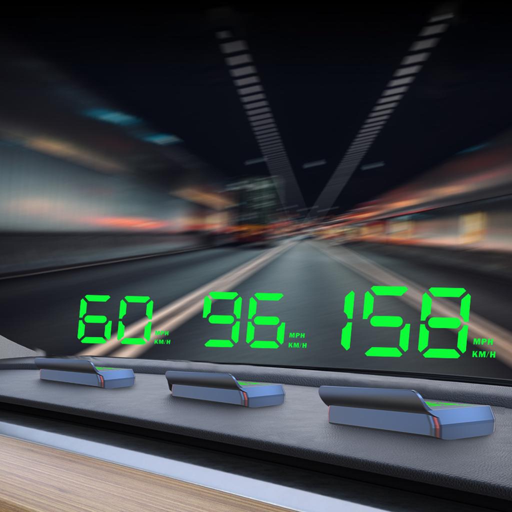 Head Up Display GPS Digital Speedometer Speed Meter for All Car Truck Plug and Play Auto Part