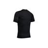 Under Armour Мужская футболка с круглым вырезом HeatGear Compression Solid, черные 1353449-001