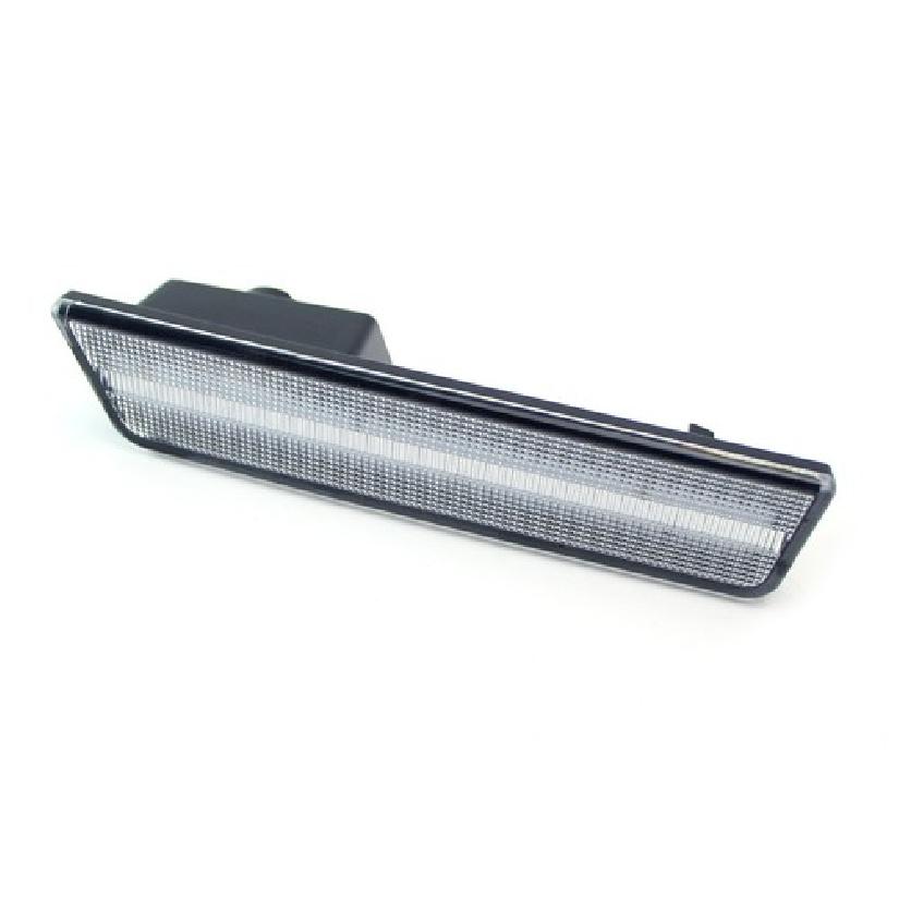 Front Side Marker Lamps w/ 24-SMD Amber LED Lights For 2008-14 Dodge Challenger