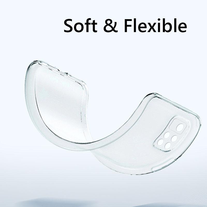 Simple Soft Clear Phone Case On For Xiaomi Redmi Note 11 Pro 11S Note11 Note11S Global Version G Back Cover