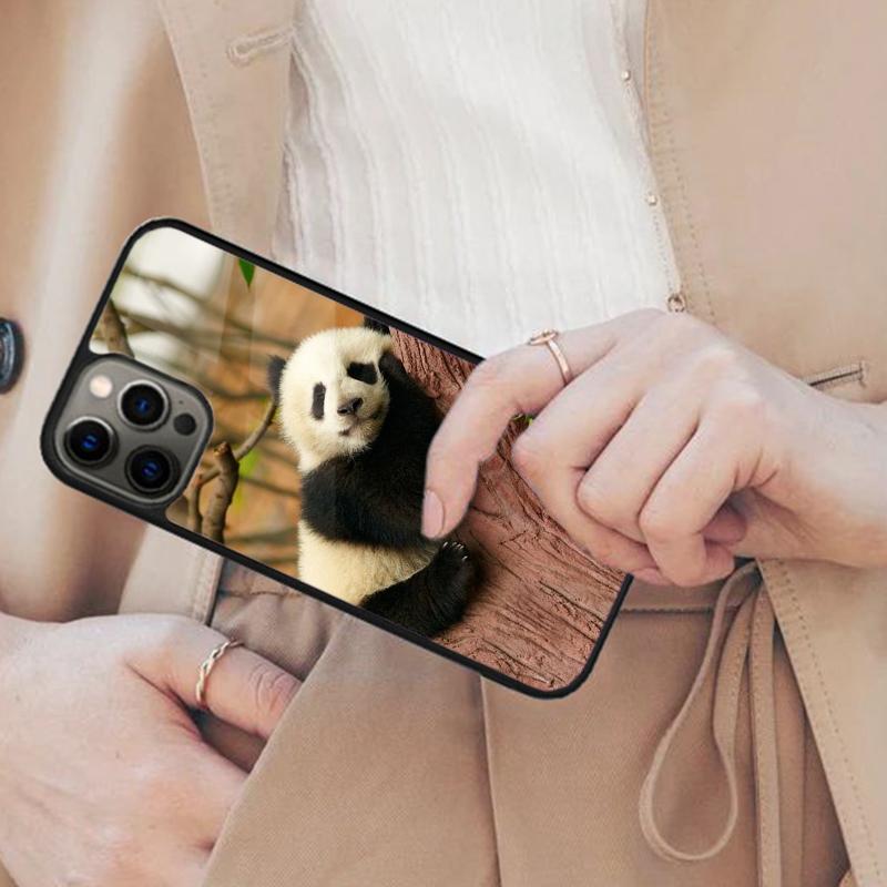 Panda Animal Cute Bear Magnetic Phone Case For APPLE iPhone 17 Air 16 14 13 12 Pro Max 15 Plus Wireless Charge MagSafe Cover