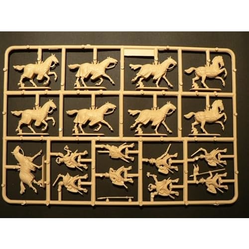 Italeri Масштаб 1/72 Средневековые тевтонские рыцари Пластиковая модель IT6019