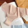 Женские бесшовные трусики-бикини Ice Silk Wave Mask Thong Light Breathable Antibacterial Panties
